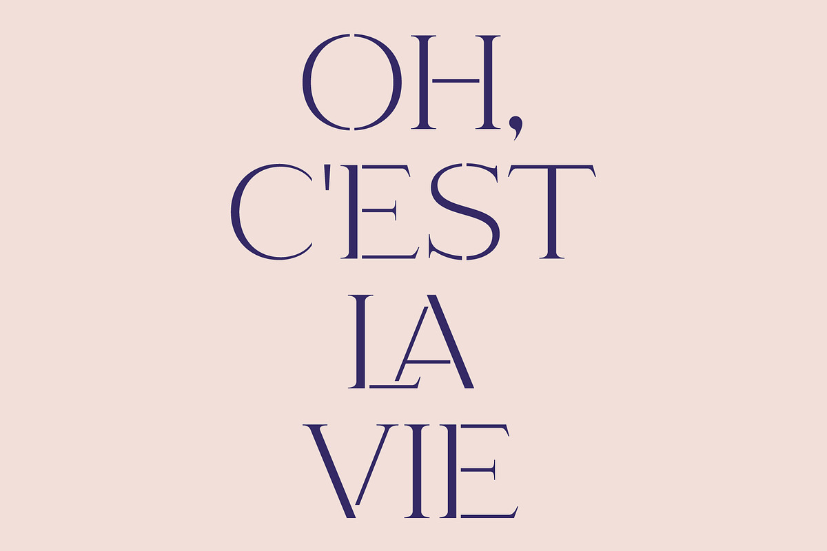 Kangri: Unique Elegant Stencil Serif preview 8