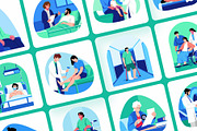 Health and Hospital Art Set, a Healthcare Illustration by Brickclay (Thumbnail 6 of 9)