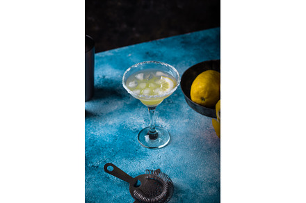 Lemon citrus Margarita or Martini, a Food & Drink Photo by Yulia Furman