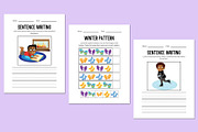 KINDERGARTEN SPRING &WINTER WORKBOOk, a Stationery Template by Shumaya (Thumbnail 4 of 5)