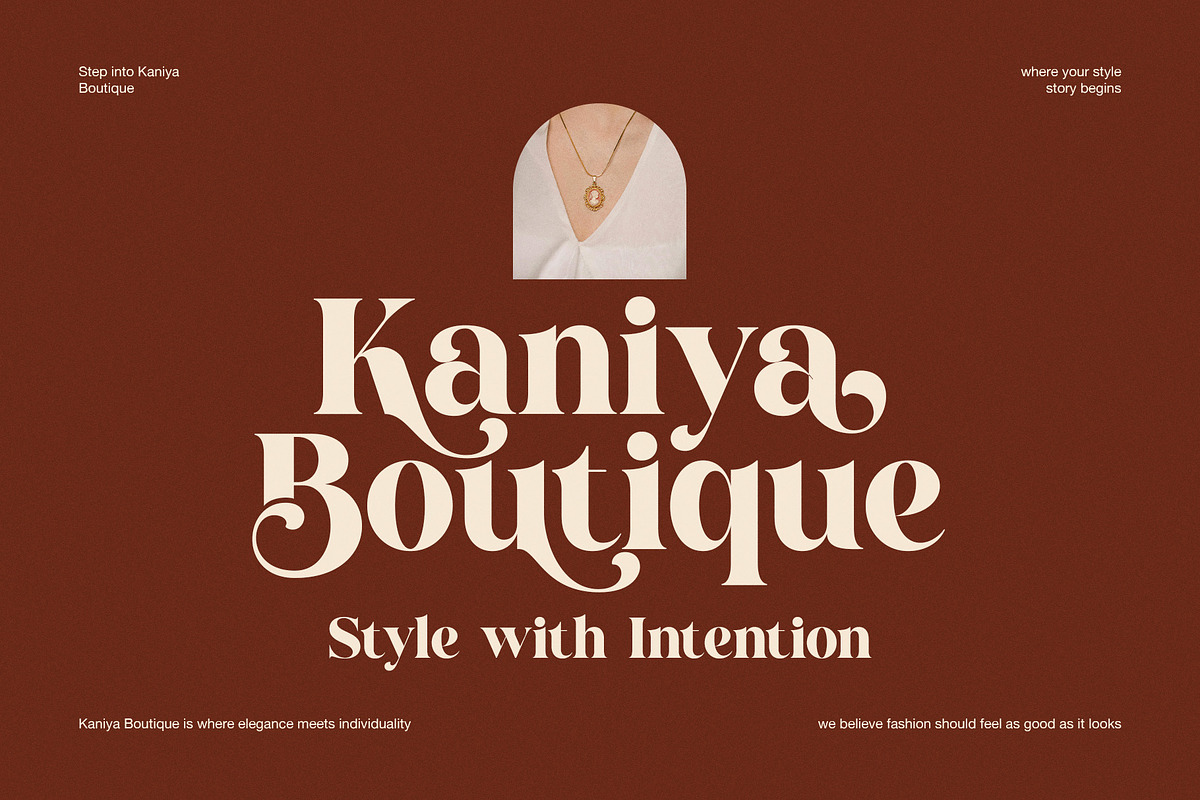 Chatoya Elegant Serif Display Font, a Serif Font by Elegant Font (Photo 5 of 8)