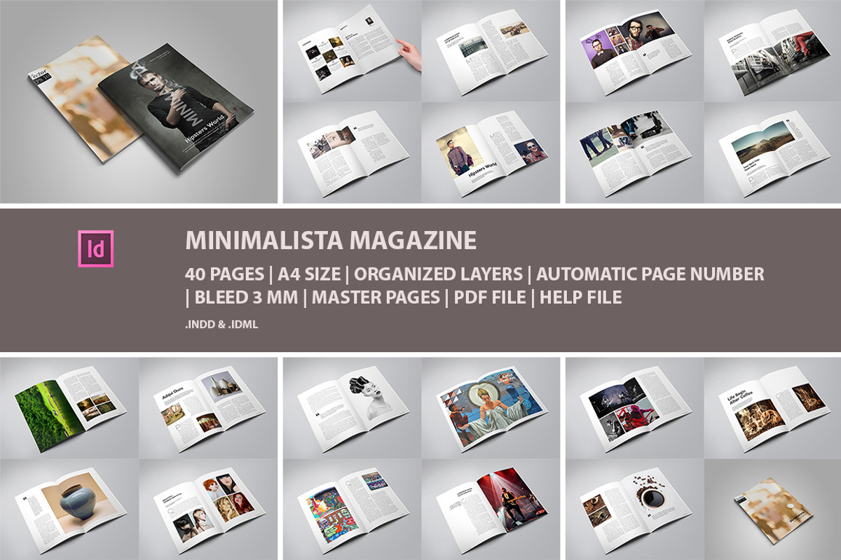 Magazine Bundle #1, a Magazine Template by Bookrak Graphic Design (Photo 6 of 7)