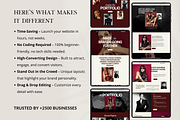 Luxury Wix Website Template Coaches, a Wix Template by AdvertFox (Thumbnail 3 of 10)