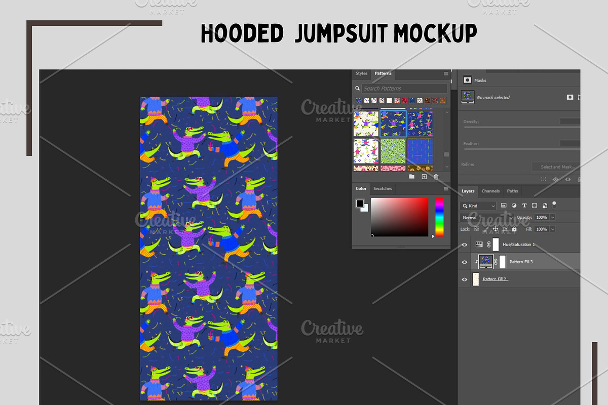 Baby Hooded Jumpsuit Mockup, a Hoody Mockup by Nora Gad (Photo 6 of 19)