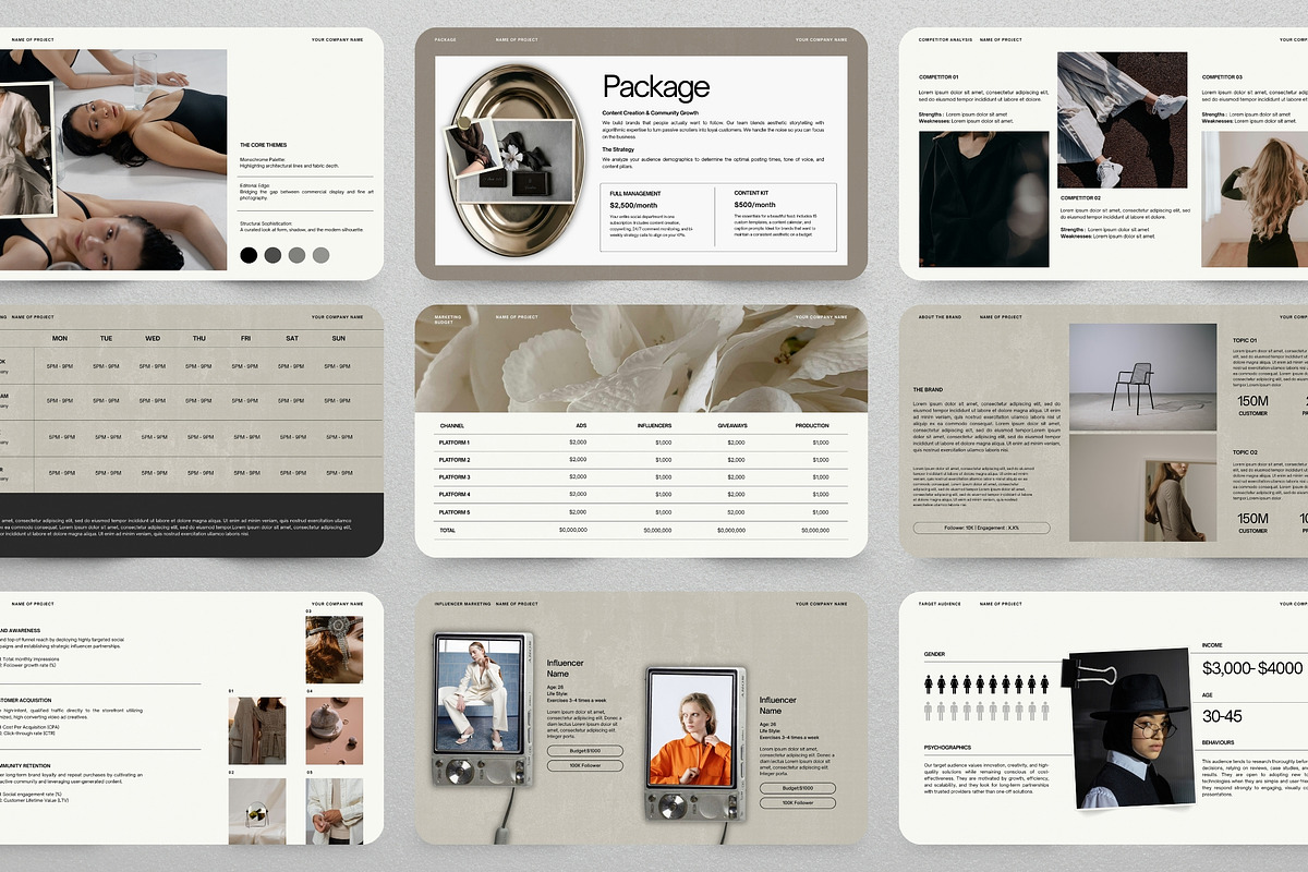 Lumina - Marketing Pitch Deck, a Presentation Template by Pani Temp. (Photo 4 of 14)