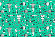 Space Aliens, a Pattern Graphic by Apolinarias Art (Thumbnail 5 of 5)