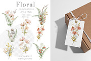 Woodland Animals Watercolor Clipart, an Illustration by Alisles (Thumbnail 8 of 18)