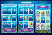 Atlantis Ruins Match 3 Mobile UI Kit, an UI Kit Template by Nearbirds (Thumbnail 4 of 7)