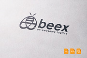 Beex Logo Template, a Branding & Logo Template by Propex (Thumbnail 1 of 3)