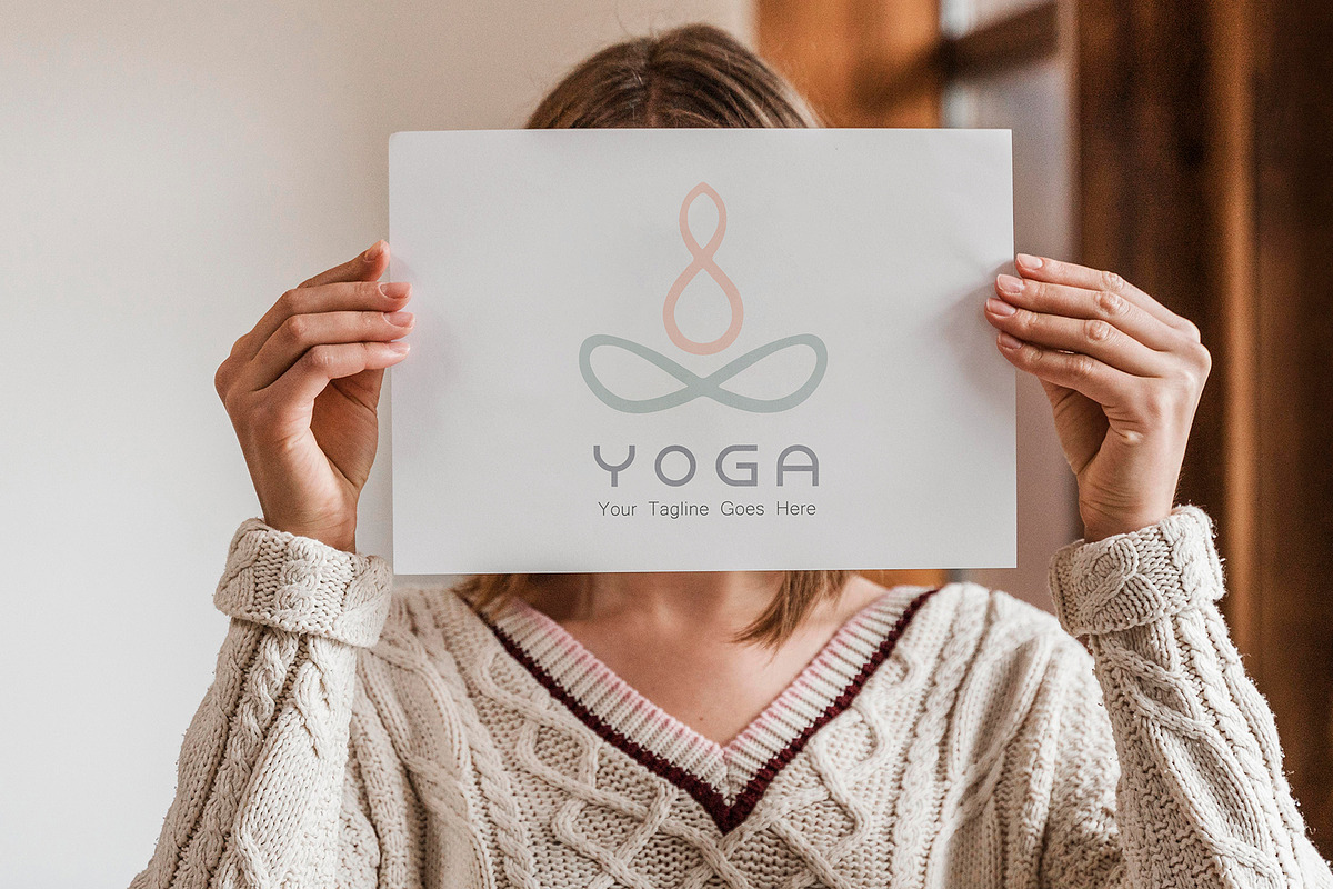 Modern Yoga Logo Design, a Branding & Logo Template by YUDesignStore (Photo 9 of 9)