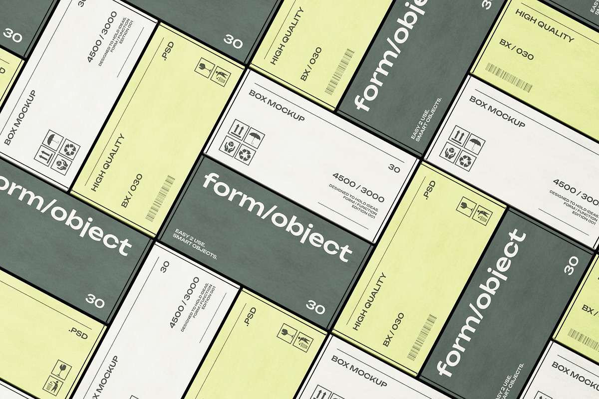 Boxes Layout Mockup, a Packaging Mockup by Design Squad