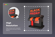 Black Friday Shopping Essentials 3D, an Object Illustration by twinstd (Thumbnail 3 of 7)