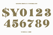 Ravione Display, a Serif Font by Typehill (Thumbnail 8 of 11)
