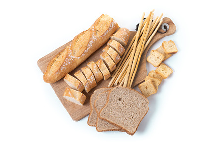 Assortment of Bread Products