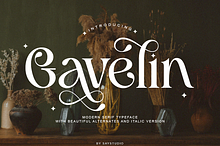 Gavelin - Luxury Serif Font