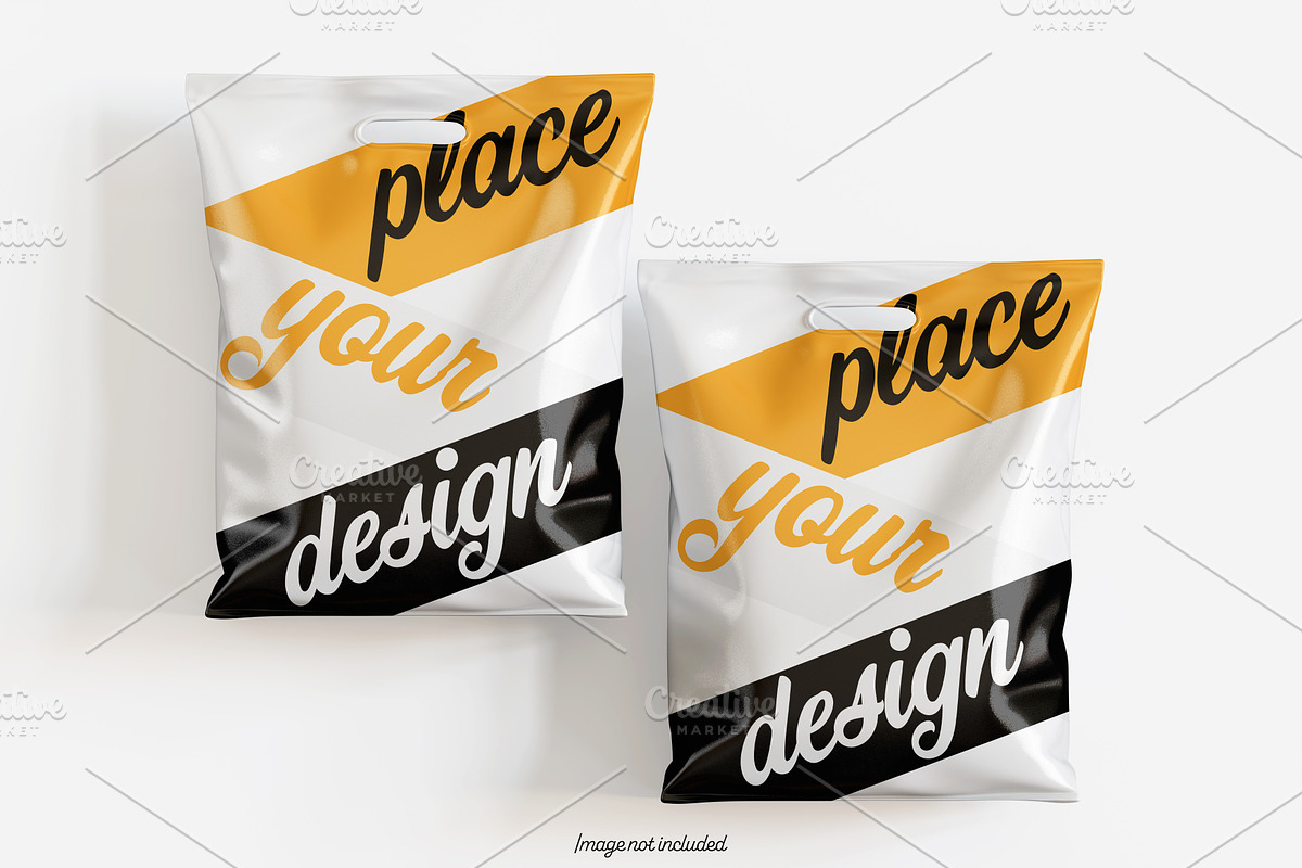 Paper bag white color mockup bundles, a Packaging Mockup by Ambo Ampeng (Photo 20 of 32)
