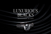Luxurious Blacks Photoshop Action, an Action Add-On by Medialoot (Thumbnail 1 of 8)