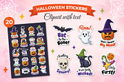 Halloween Stickers Vector, an Object Graphic by Iryna Denysova (Thumbnail 4 of 6)