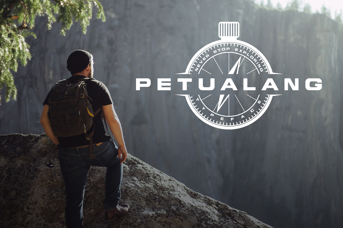 Petualang typeface