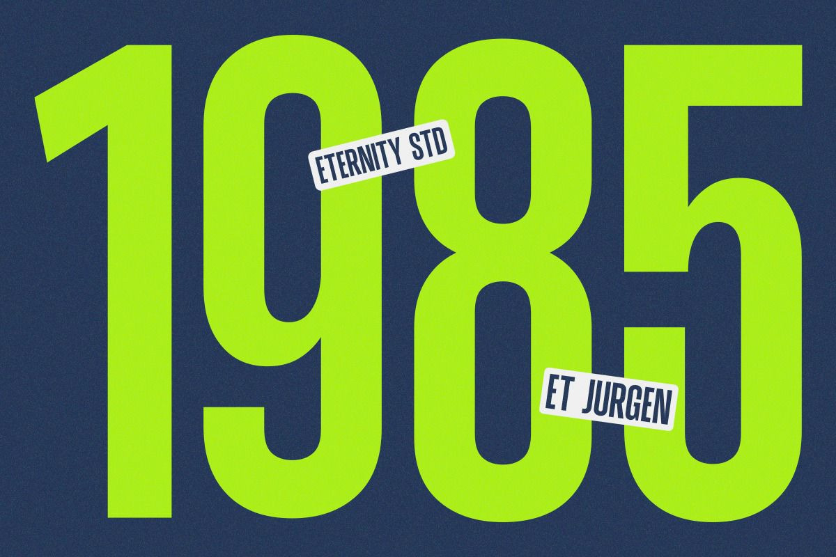 ET Jurgen -New Modern Condensed Font, a Sans Serif Font by Eternity Studio (Photo 8 of 12)