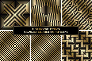 Luxury seamless striped patterns, a Pattern Graphic by ExpressShop
