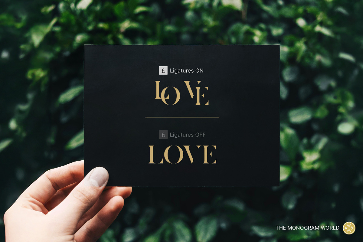 Zerifa – Serif Monogram Font, a Serif Font by Monogram World (Photo 18 of 23)
