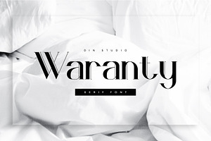 Waranty-Elegant Serif Font