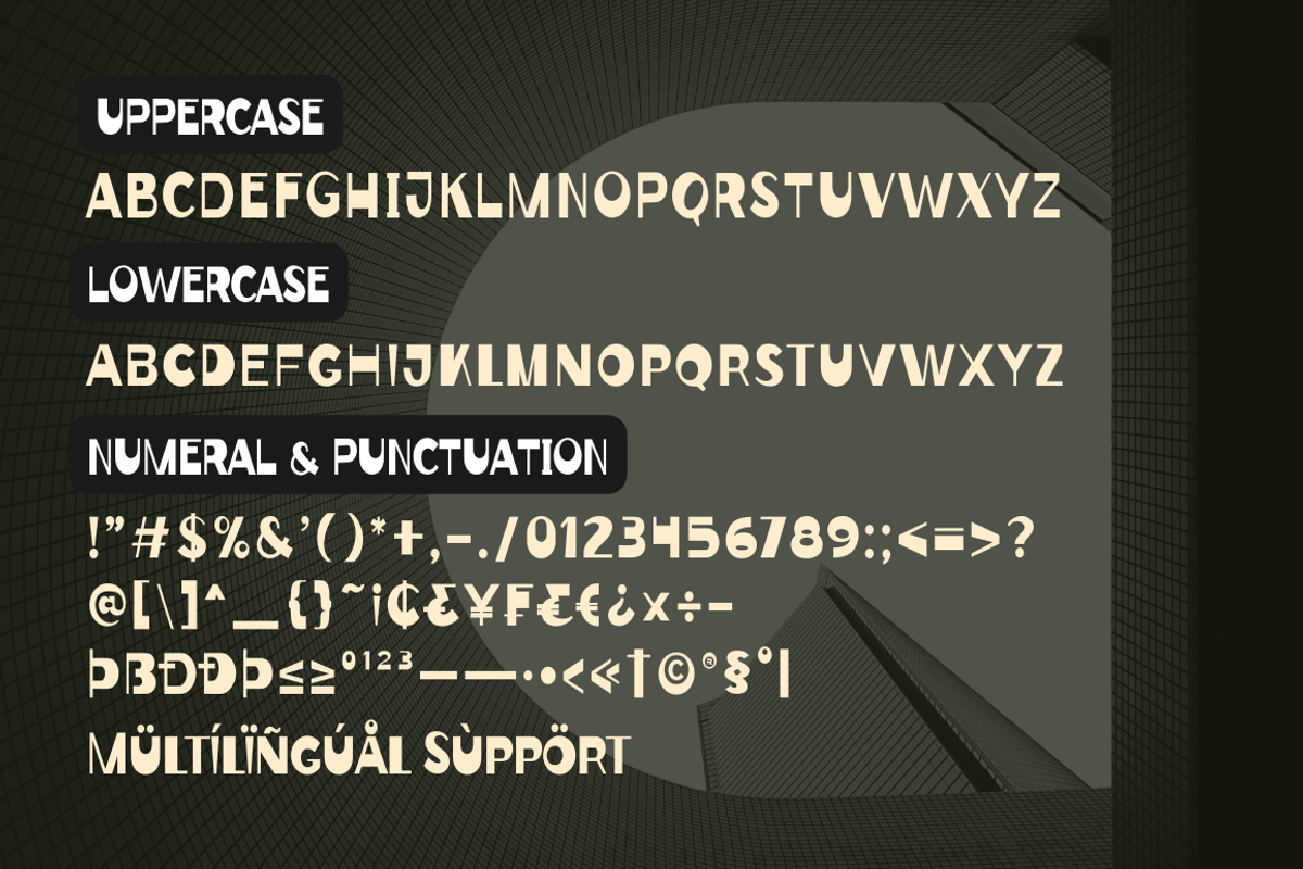 Kopluck Sans - Fun Display Font, a Sans Serif Font by Sronstudio (Photo 11 of 13)