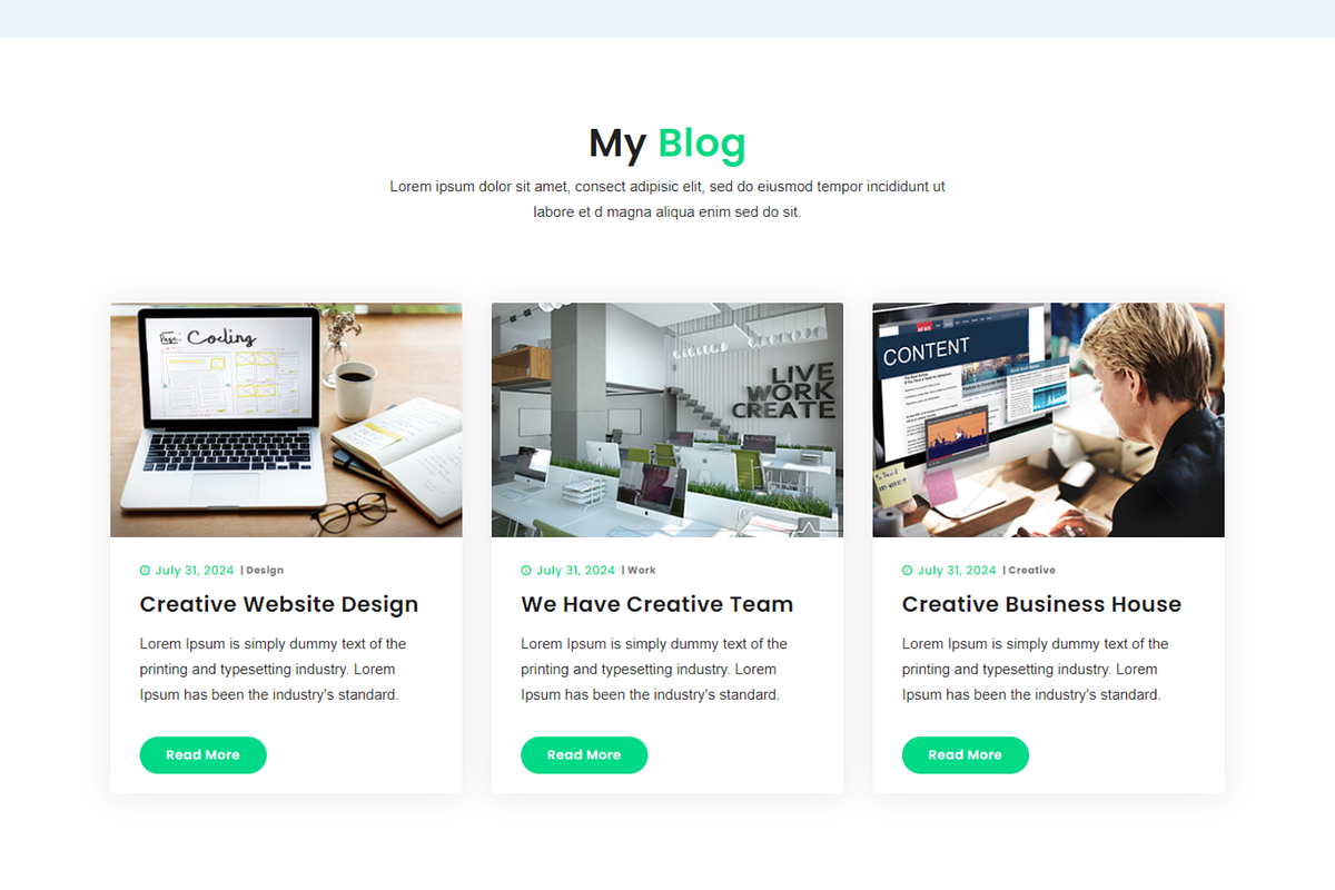 Rahim - Personal Portfolio HTML, a Bootstrap Template by Themeplaza (Photo 6 of 7)