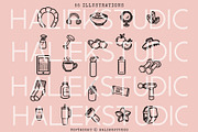Wellness Girly SVG Bundle, a Healthcare Illustration by HalieKStudio (Thumbnail 3 of 10)