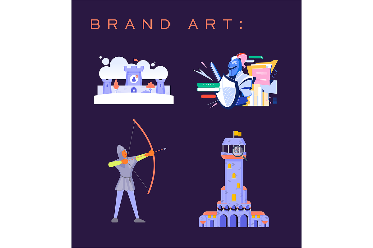 Cybersecurity Full Branding Kit, a Templates & Theme by Aurum Creative (Photo 7 of 9)