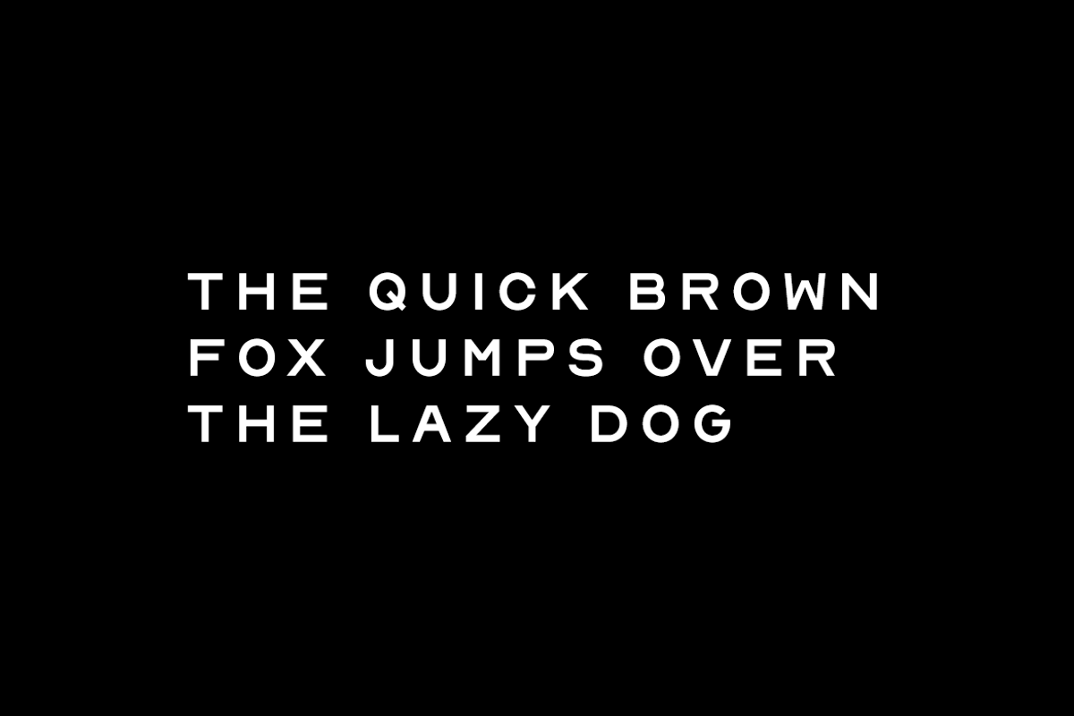 MALSTROM - Minimal Display Typeface preview 5