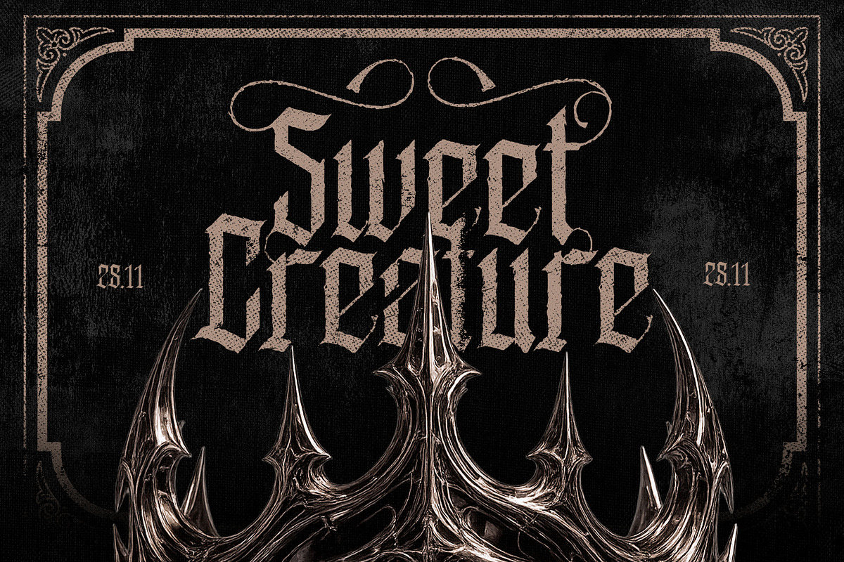 Enathica - Vampire Horror Font, a Blackletter Font by Inviline.co (Photo 12 of 15)
