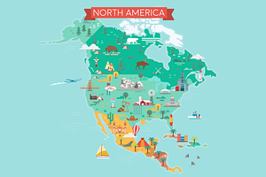 North America Map