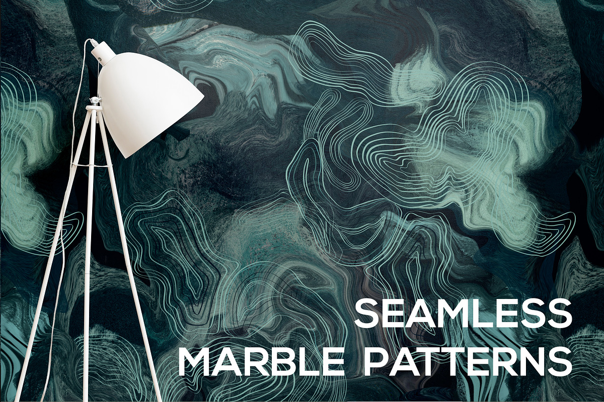 SEAMLESS MARBLE PATTERNS, a Pattern Graphic by ANAKOTO (Photo 15 of 20)
