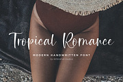 Tropical Romance - Handwritten Font, a Script Font by Letterative Studio (Thumbnail 1 of 5)