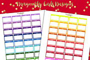 Rainbow Organizational Stickers, a Graphic by Dragonfly Girls Designs (Thumbnail 5 of 7)