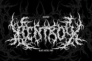Hentroy - Black Metal font, a Blackletter Font by NuType (Thumbnail 1 of 9)