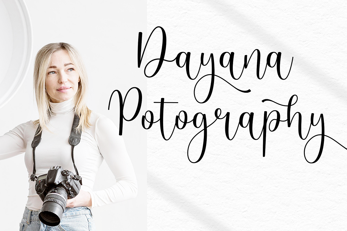 Sunlight, a Script Font by Artkenza (Photo 4 of 6)
