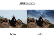 30 Cloudy Sky Overlays, a Layer Style Add-On by CreativePresets.com (Thumbnail 3 of 9)