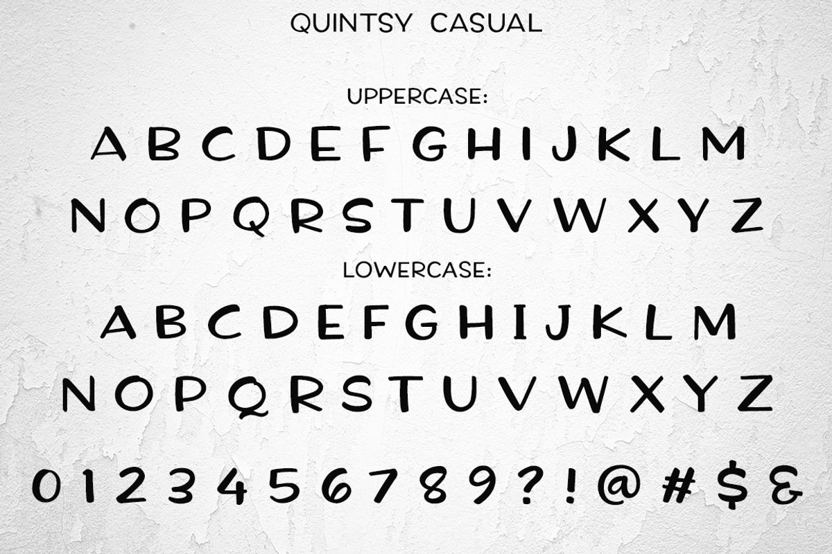Quintsy - a five-font set! preview 6