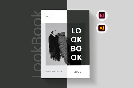 Fashion Lookbook, a Magazine Template by Pixelpick