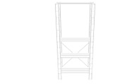 Hejne Ikea Shelf/rack, a Furniture 3D Model by 3D Furnishing (Thumbnail 6 of 6)
