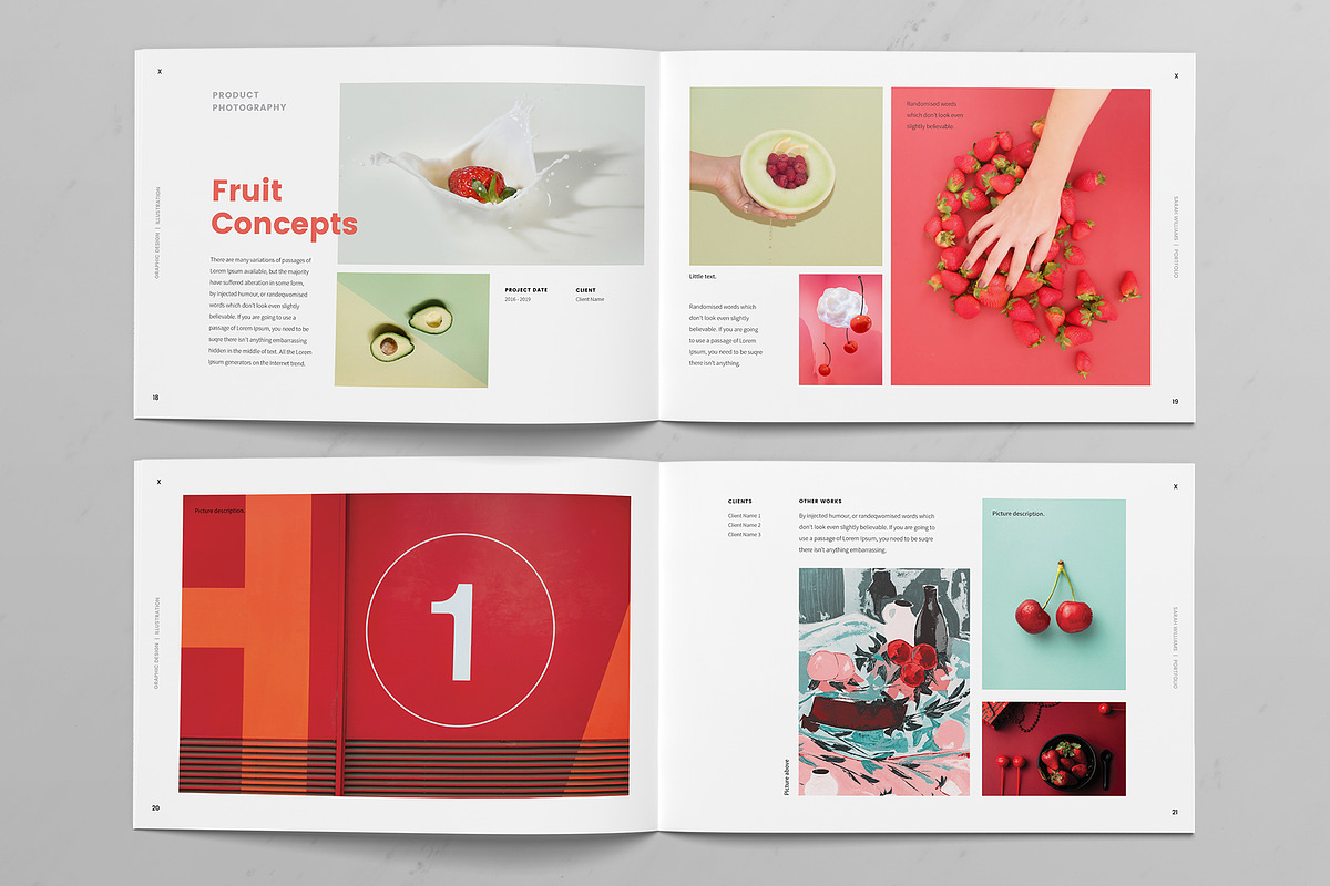 Croma Landscape Portfolio + Resume, a Brochure Template by PageBeat (Photo 9 of 12)