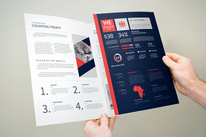 3xA4 Trifold Brochure