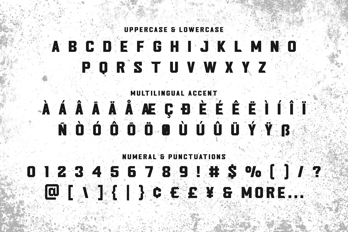 Headcorps & Lordcorps /Military Font, a Sans Serif Font by Almarkhatype (Photo 17 of 21)