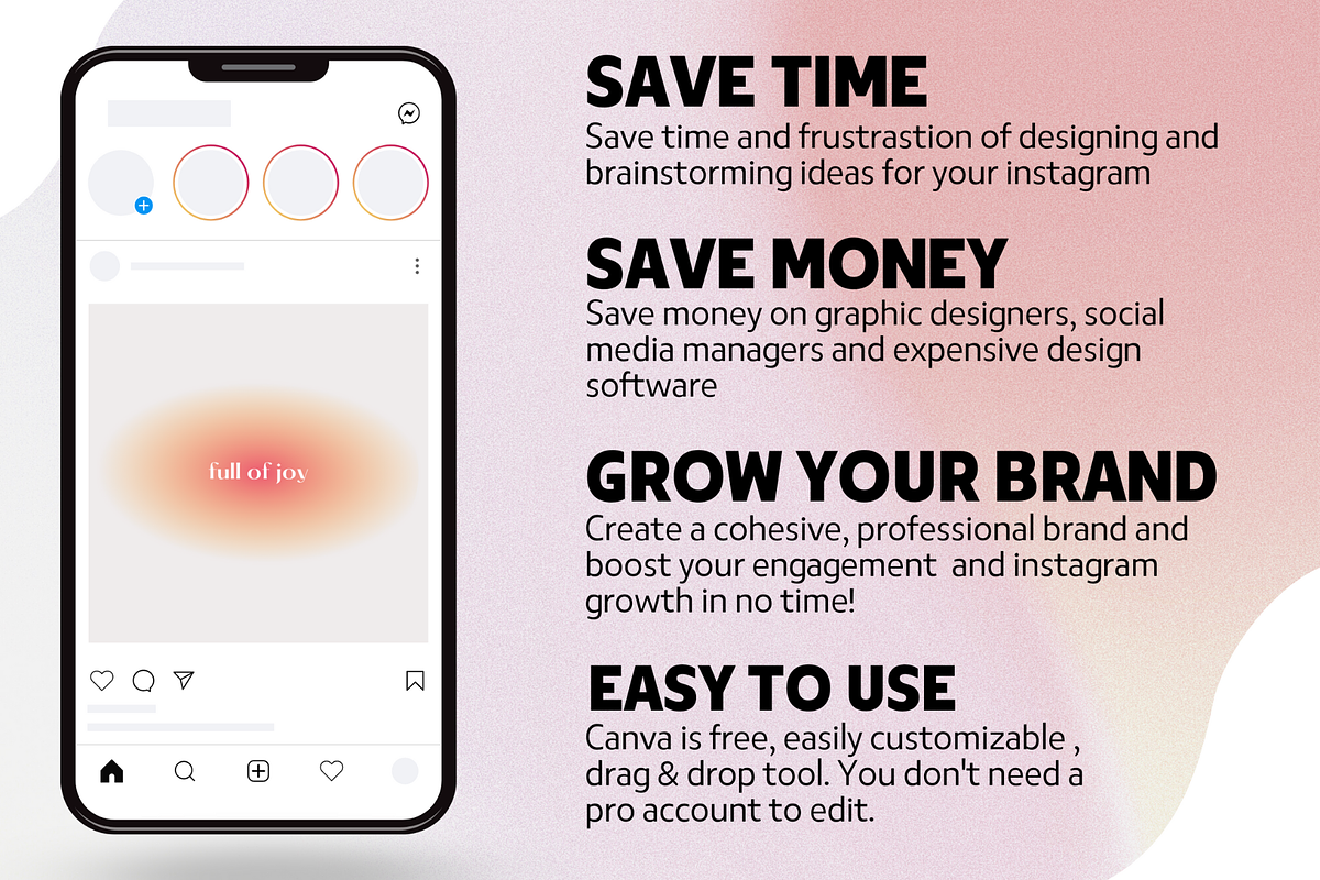Aura Quotes Instagram Template, a Social Media Template by EliteMatidi (Photo 2 of 5)