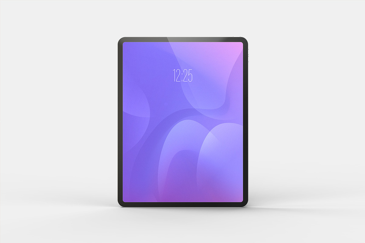 Portrait iPad Screen Mockup 8 views, a Product Mockup by Illusiongraphic