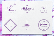 Ichic Premade Logo Templates Pack, a Branding & Logo Template by IsikChic (Thumbnail 16 of 23)