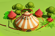 Cartoon Spring Farm, an Environmental 3D Model by Souchenki (Thumbnail 17 of 23)
